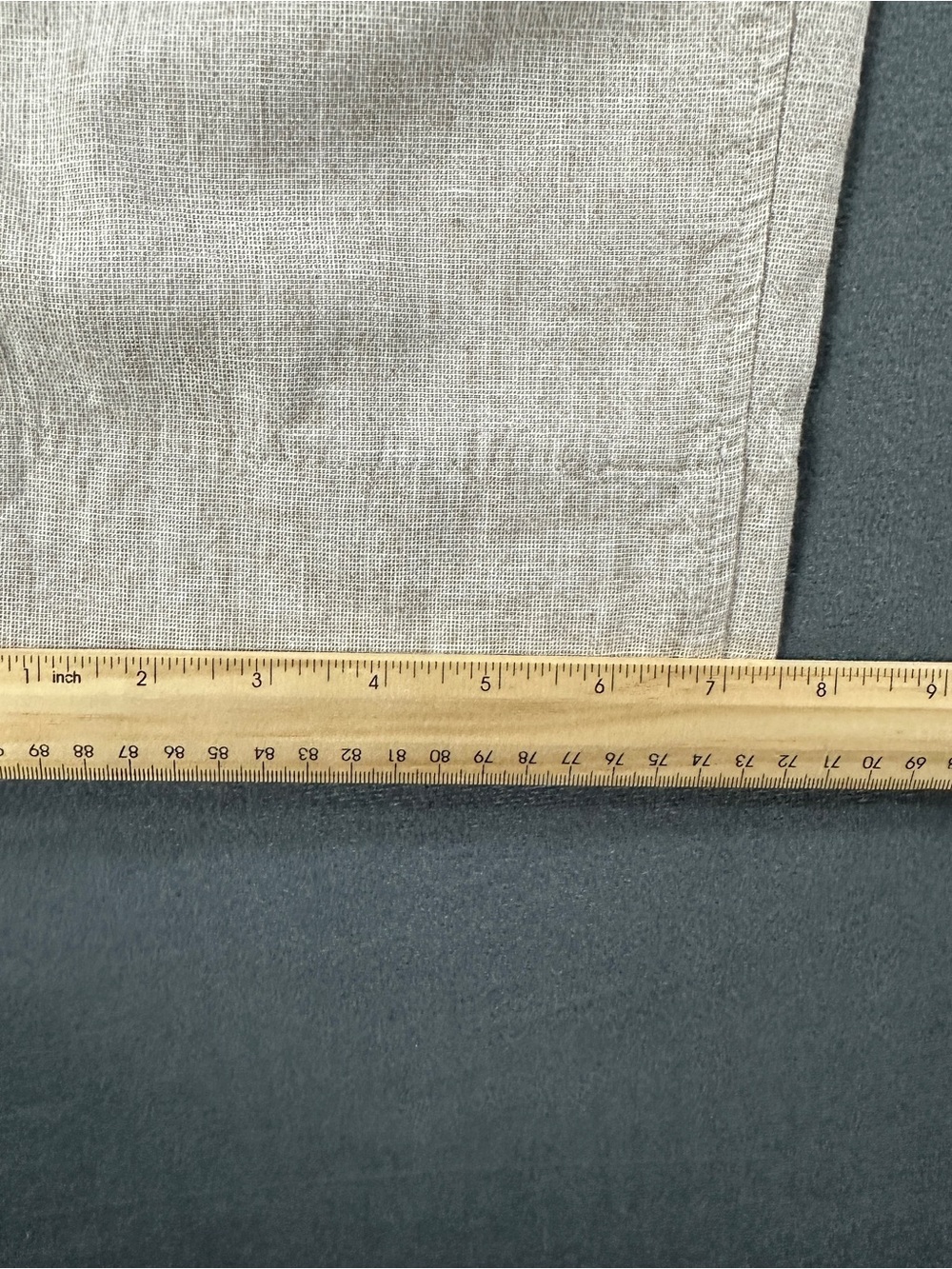 Abercrombie & Fitch Linen Blend Relaxed Pants Beige Cream - Men’s Size M Medium - Picture 6 of 15